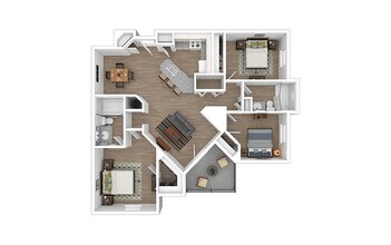 Unit 8208 floor plan